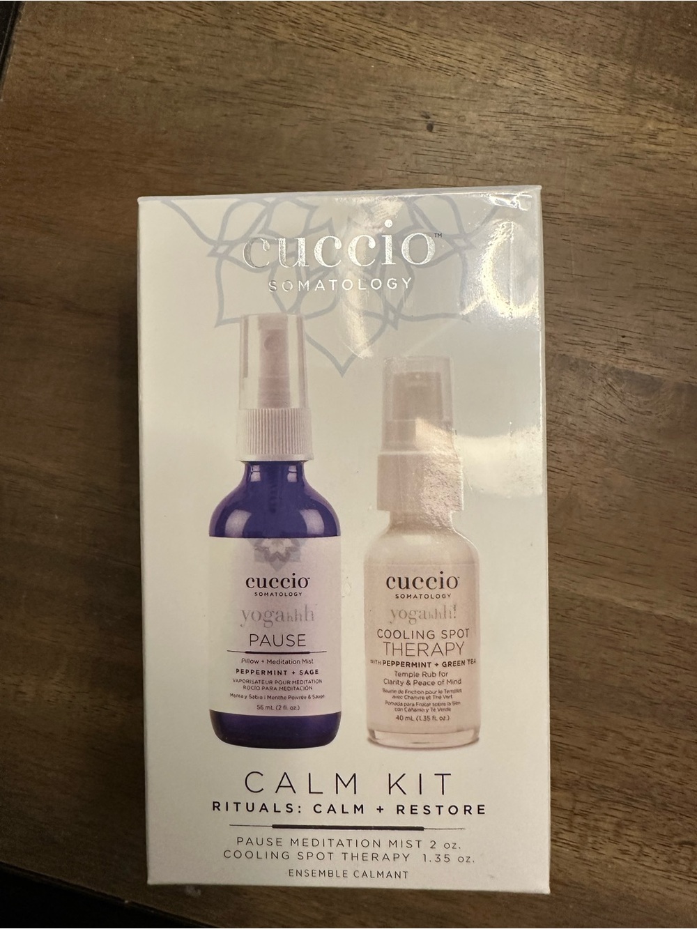 Cuccio Somatology Calm Kit - Pause and Cooling Spot Therapy duo